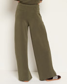 Evergreen $|& SEAS Jenni High Rise Pleat Front Trouser - SOF Back