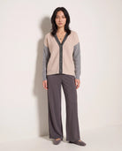 Cinder $|& SEAS Jenni High Rise Pleat Front Trouser - SOF Front