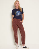 Walnut $|& Herizon Advance Utility Twill Jogger - UGC On Fig