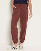 Walnut $|& Herizon Advance Utility Twill Jogger - SOF Front