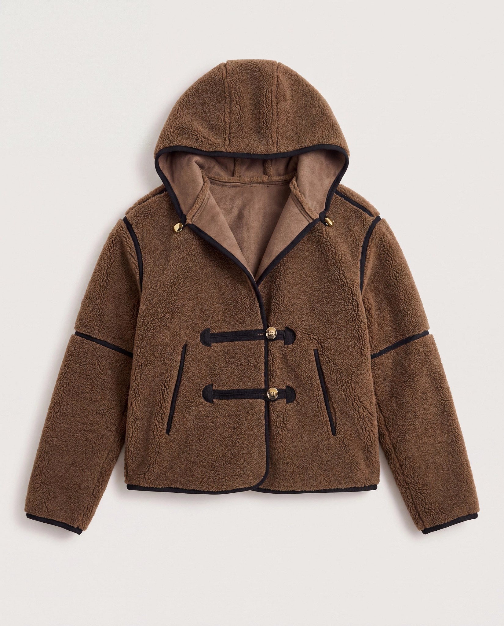 Ashwood $|& Herizon Traveler Sherpa Jacket - Hanger Detail