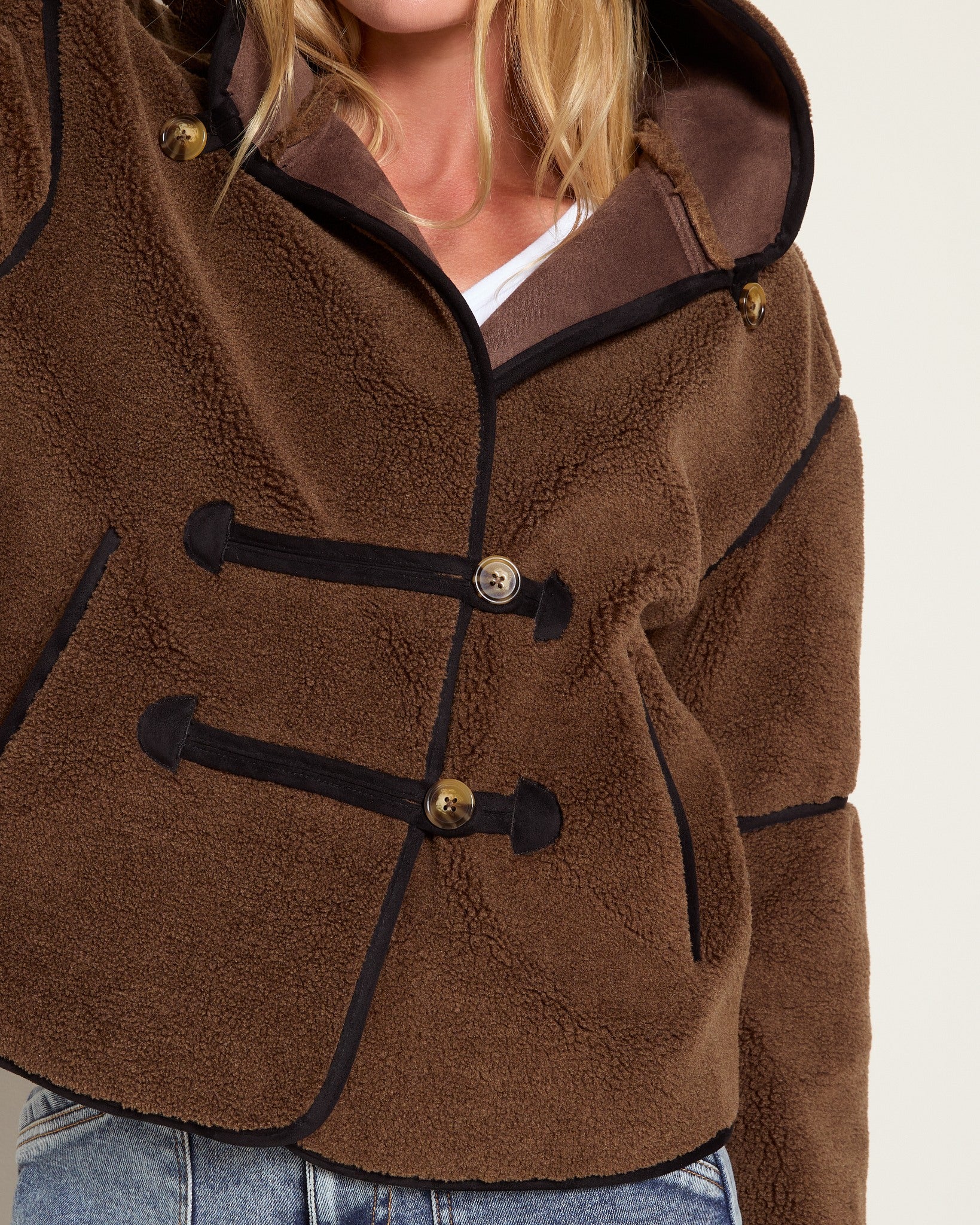Ashwood $|& Herizon Traveler Sherpa Jacket - SOF Full Front
