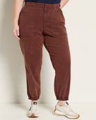 Walnut $|& Herizon Advance Utility Twill Jogger - SOF Front