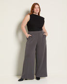 Cinder $|& SEAS Jenni Pleat Front Trouser - UGC On Fig