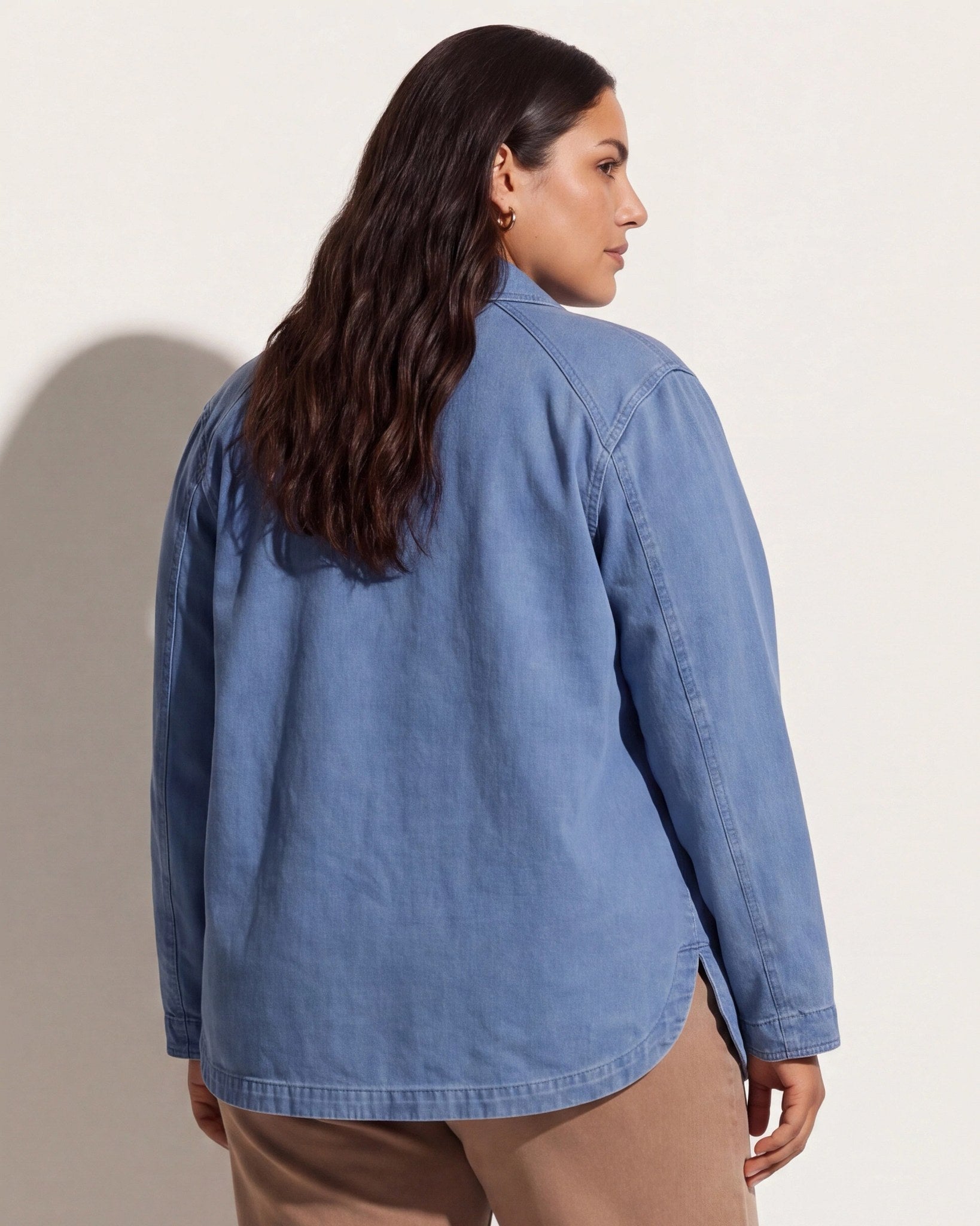 Denim Blue $|& SEAS Charlotte Utility Jacket