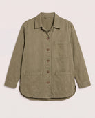 Olive Branch $|& SEAS Charlotte Utility Jacket - Hanger Detail