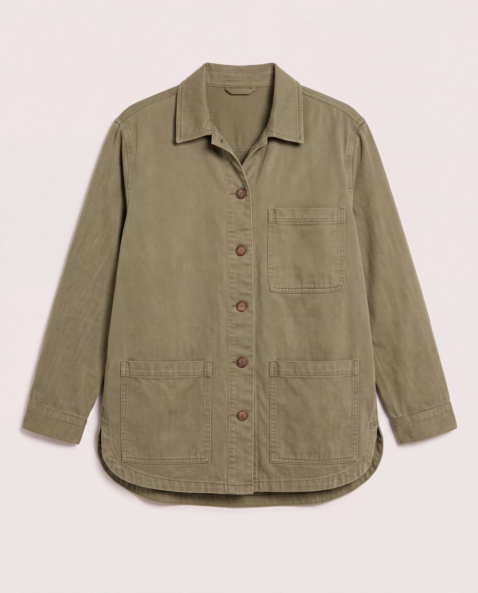 Olive Branch $|& SEAS Charlotte Utility Jacket - Hanger Detail