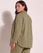 Olive Branch $|& SEAS Charlotte Utility Jacket - SOF Back