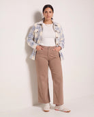 Canyon Plaid $|& SEAS Geena Microfleece Shacket - UGC On Fig