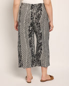 Black/Nat $|& Loveappella Wide Leg Crop Pant - SOF Back