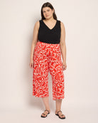 Spicy Org/Nat $|& Loveappella Wide Leg Crop Pant - UGC On Fig