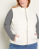 Cream $|& Liverpool Reversible Vest - SOF Full Front