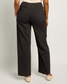Graphite $|& SEAS Ellie Drawstring Straight Leg Pant - SOF Back