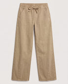 Pebble $|& SEAS Ellie Mid Rise Drawstring Straight Leg Pant - Hanger Detail