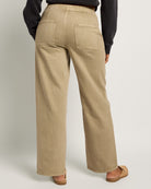 Pebble $|& SEAS Ellie Drawstring Straight Leg Pant - SOF Back
