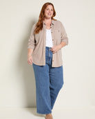 Soft Brown Heather $|& Thread & Supply Lewis Shirt - UGC On Fig