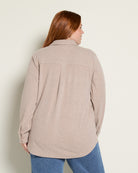 Soft Brown Heather $|& Thread & Supply Lewis Shirt - SOF Back