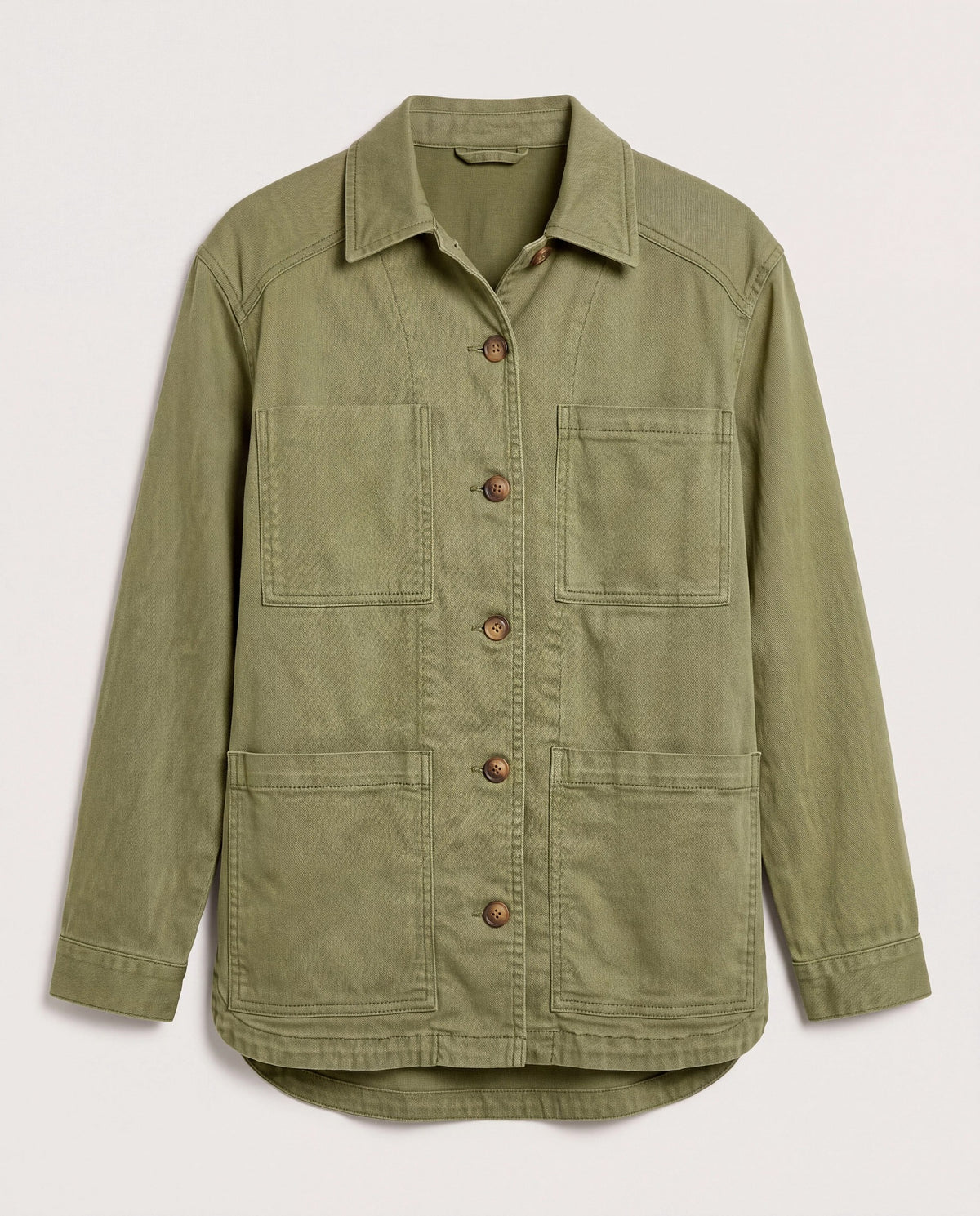 Olive Branch $|& SEAS Charlotte Utility Jacket - Hanger Detail