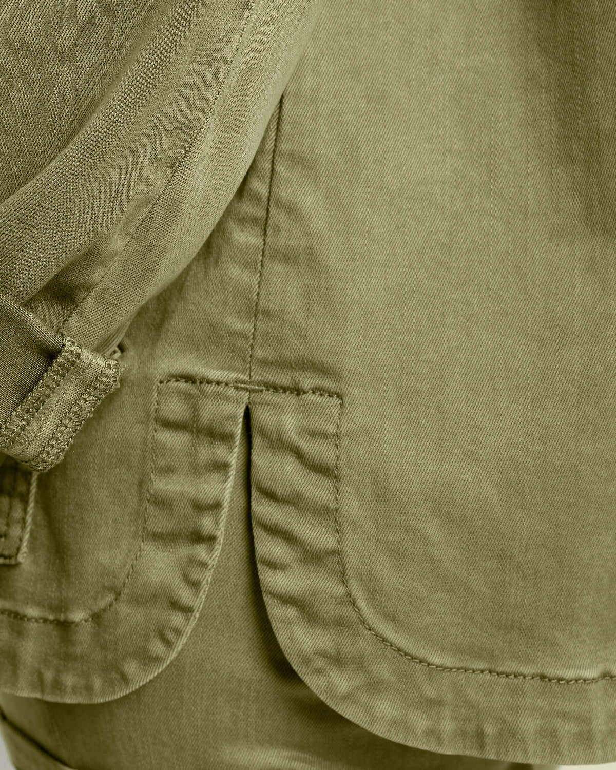 Olive Branch $|& SEAS Charlotte Utility Jacket - VOF Front