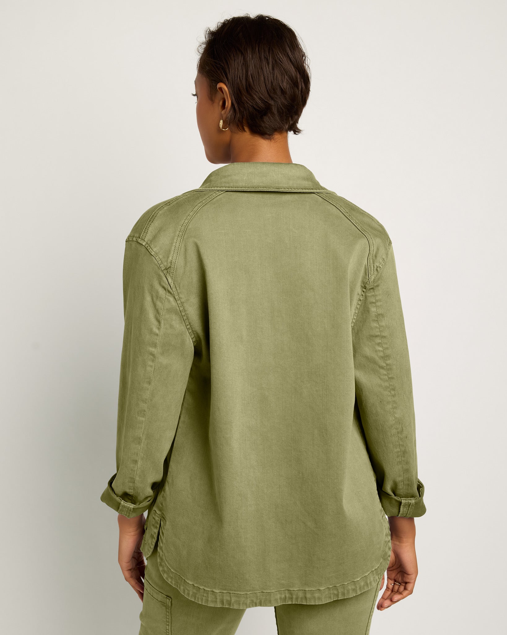 Olive Branch $|& SEAS Charlotte Utility Jacket - SOF Back