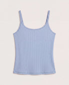 Denim Blue $|& SEAS Sleep Over Tank - Hanger Detail