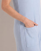 Denim Blue $|& SEAS Rested Jumpsuit - SOF Full Front