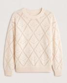 Cream $|& Thread & Supply Blythe Sweater - Hanger Detail
