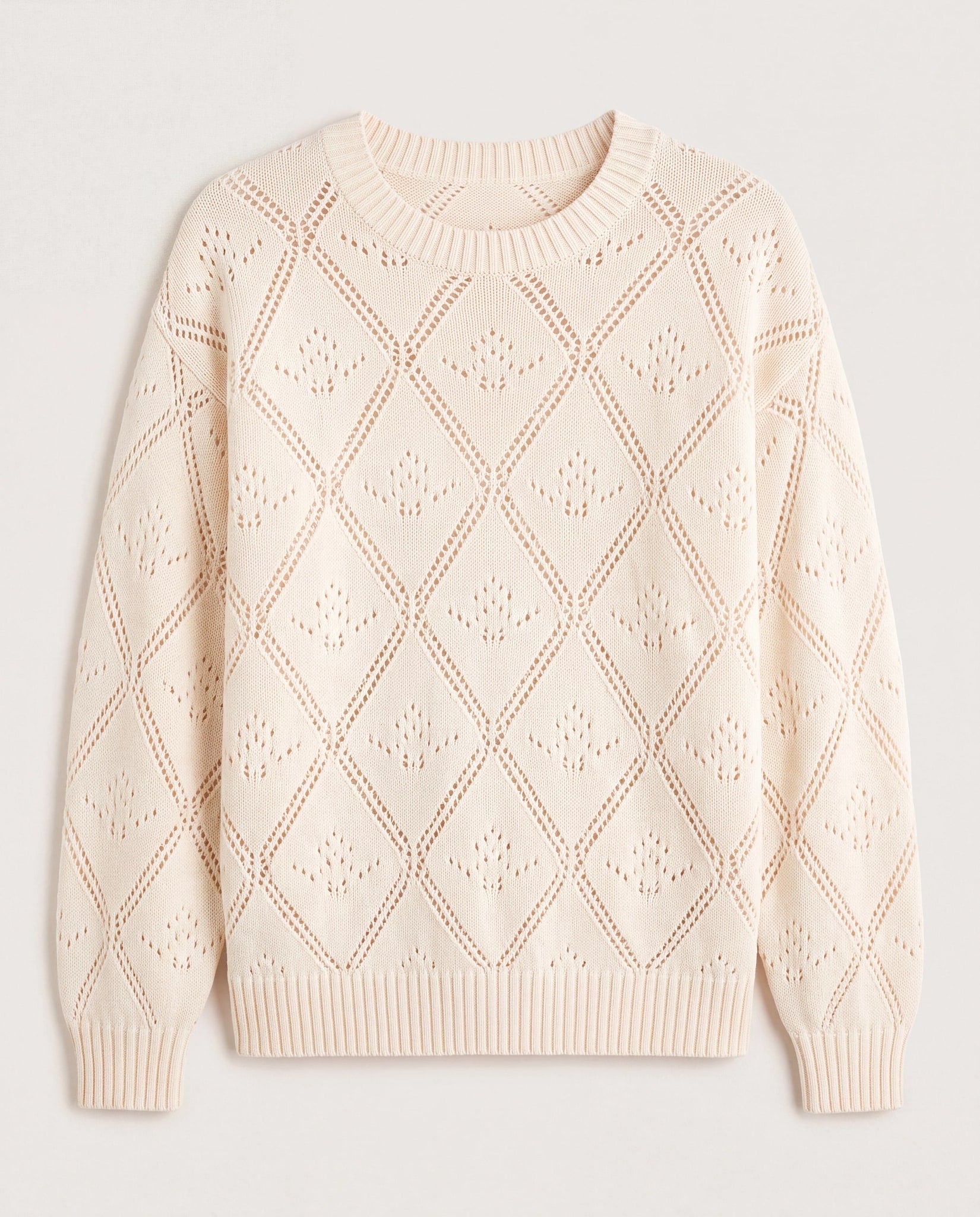 Cream $|& Thread & Supply Blythe Sweater - Hanger Detail