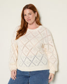 Cream $|& Thread & Supply Blythe Sweater - SOF Front