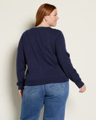 Navy $|& Thread & Supply Pippa Cardigan - SOF Back