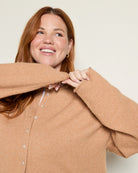 Heather Ginger $|& Thread & Supply Dover Cardigan - SOF Full Front