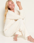 Cream $|& SEAS Starlight Knit Pant - VOF Front