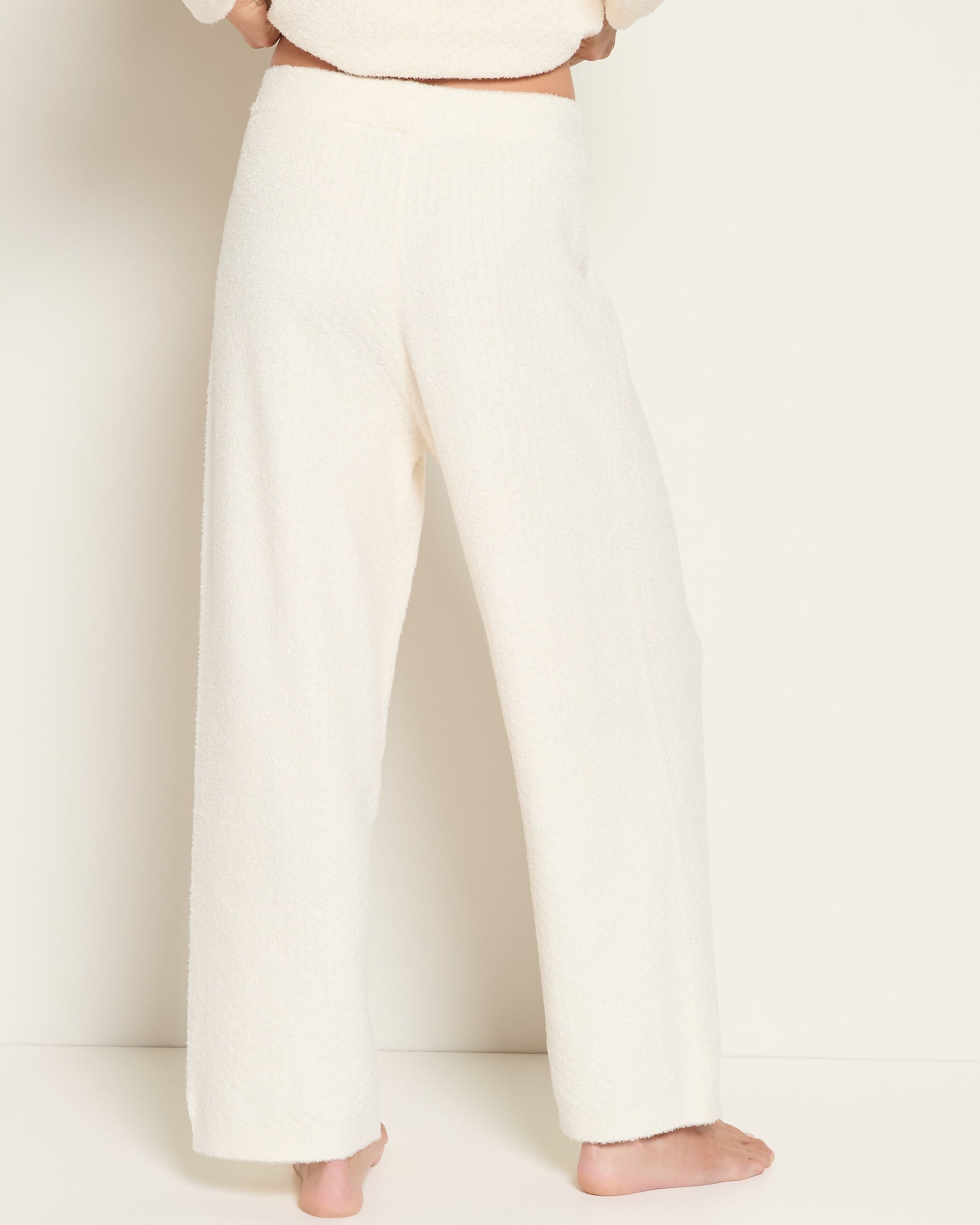Cream $|& SEAS Starlight Knit Pant - SOF Back