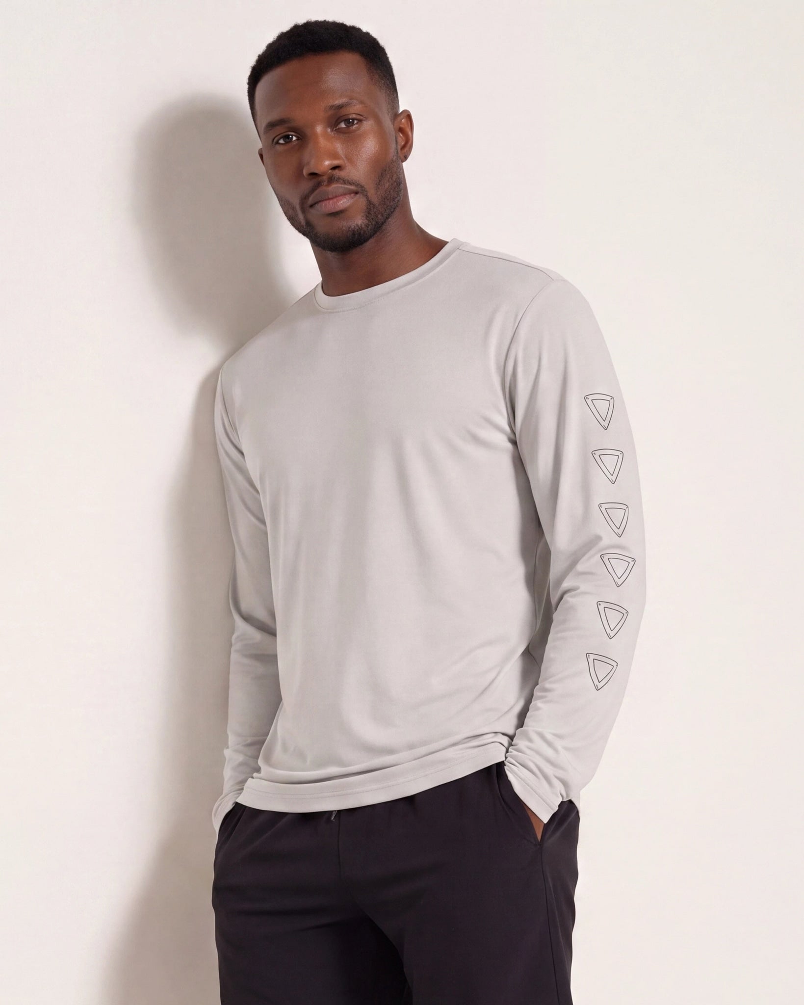 Raw Slate $|& SDOS Circuit Long Sleeve - SOF Front