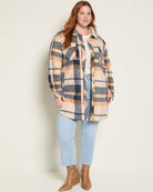 Navy Copper Plaid $|& Thread & Supply Roswell Jacket - UGC On Fig