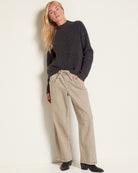 Heather Cinder $|& SEAS Cassie Mock Neck Sweater - UGC On Fig