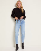 Black $|& SEAS Palm Hooded Sweater - UGC On Fig