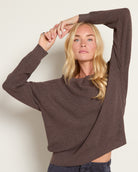 Seal Brown $|& Herizon Wanderer Waffle Long Sleeve - SOF Front