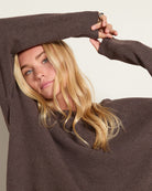 Seal Brown $|& Herizon Wanderer Waffle Long Sleeve - SOF Full Front