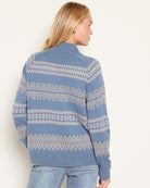 Wave $|& Herizon Franklin Mock Neck Sweater - SOF Back