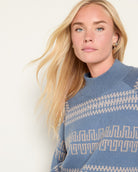 Wave $|& Herizon Franklin Mock Neck Sweater - VOF Front