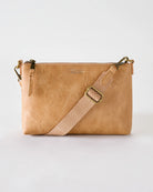 Tan $|& SEAS Compass  Zippered Crossbody
