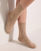 Canyon Multi $|& SEAS 4 Pack Patterned Crew Socks - SOF Back