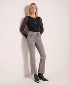Black $|& SEAS Flora Lace Tee - UGC On Fig