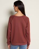 Walnut $|& SEAS Cliffs Raglan Sweatshirt - SOF Back