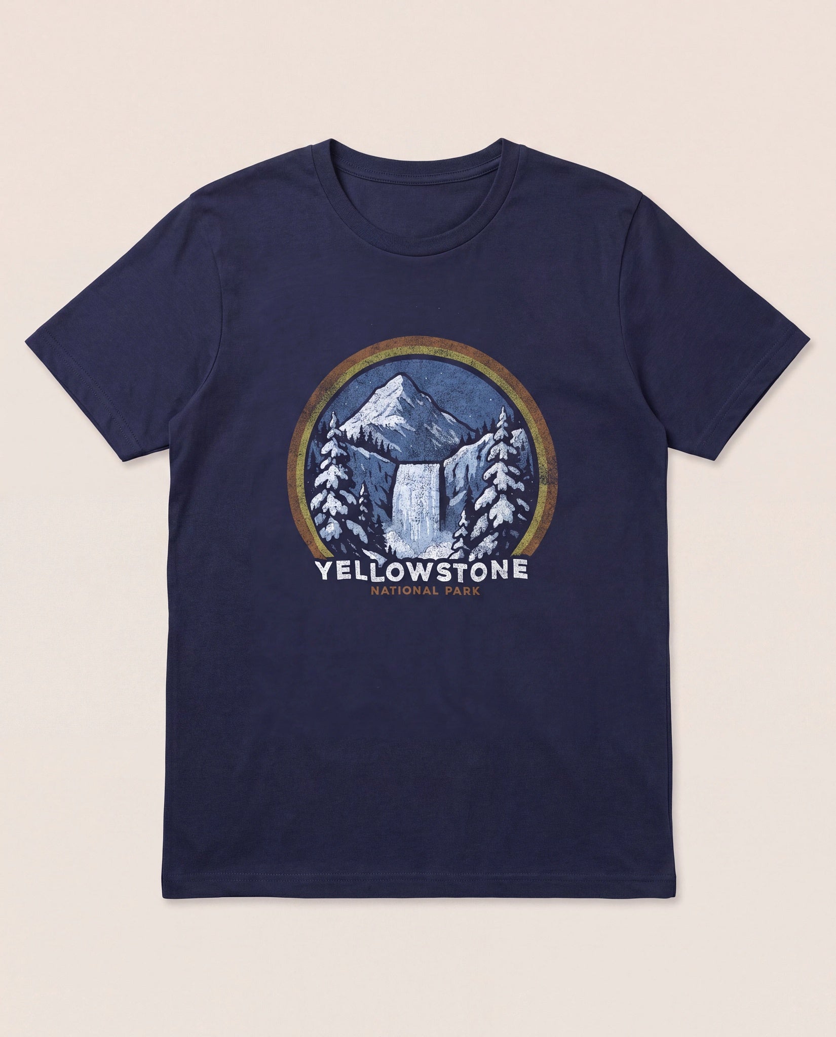 Mariner Midnight $|& Herizon Yellowstone Graphic Tee - Hanger Detail