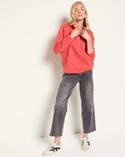 Washed Ember $|& Herizon Mountain Air Half Zip Pullover - UGC On Fig