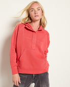 Washed Ember $|& Herizon Mountain Air Half Zip Pullover - SOF Front