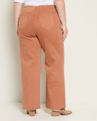 Cinnamon $|& Mica Denim High Rise Wide Leg Pants - SOF Back