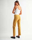 Mustard $|& Mica Denim Mid Rise Straight - Hanger Back